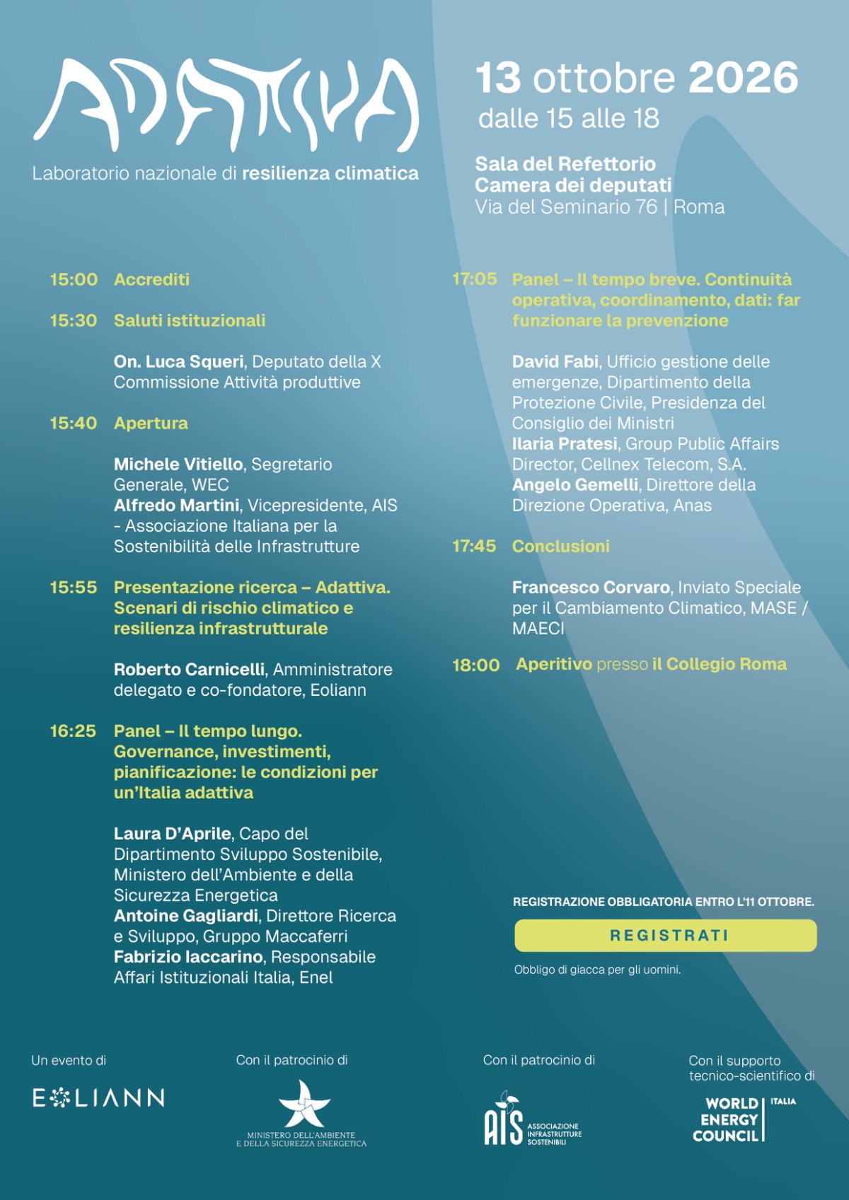 Adattiva: laboratorio nazionale di resilienza climatica