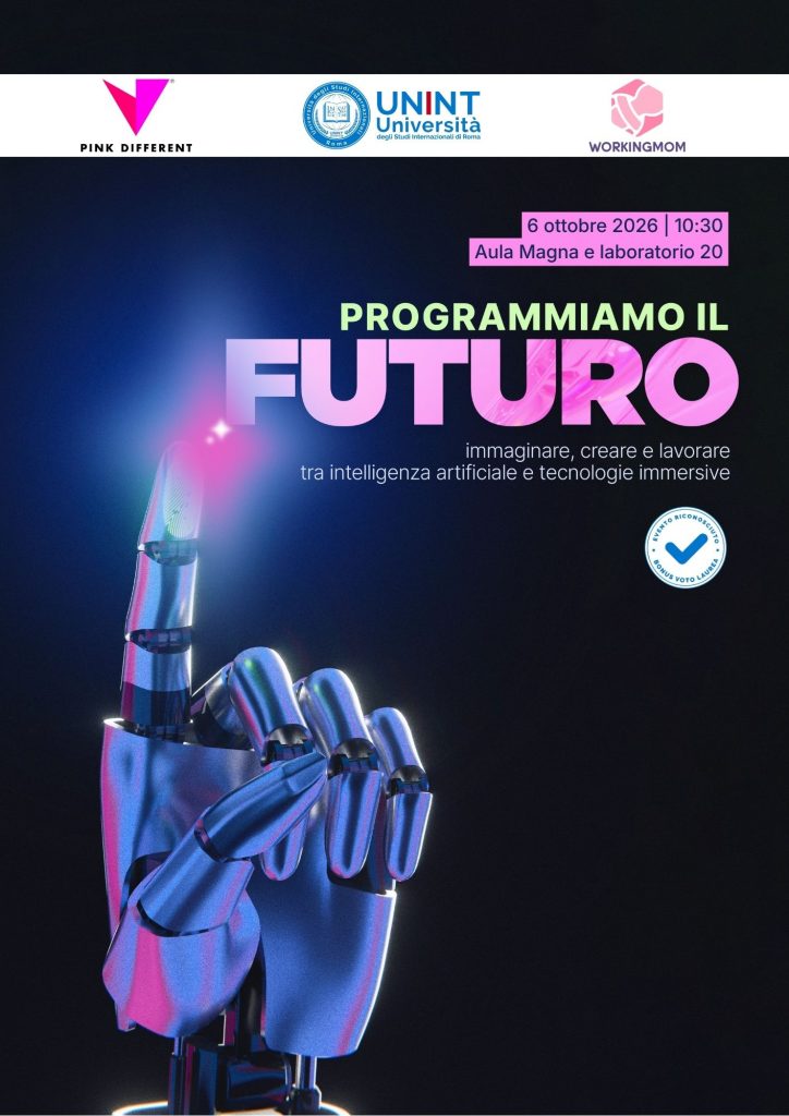 Programmiamo il futuro: immaginare, creare e lavorare tra intelligenza artificiale e tecnologie immersive