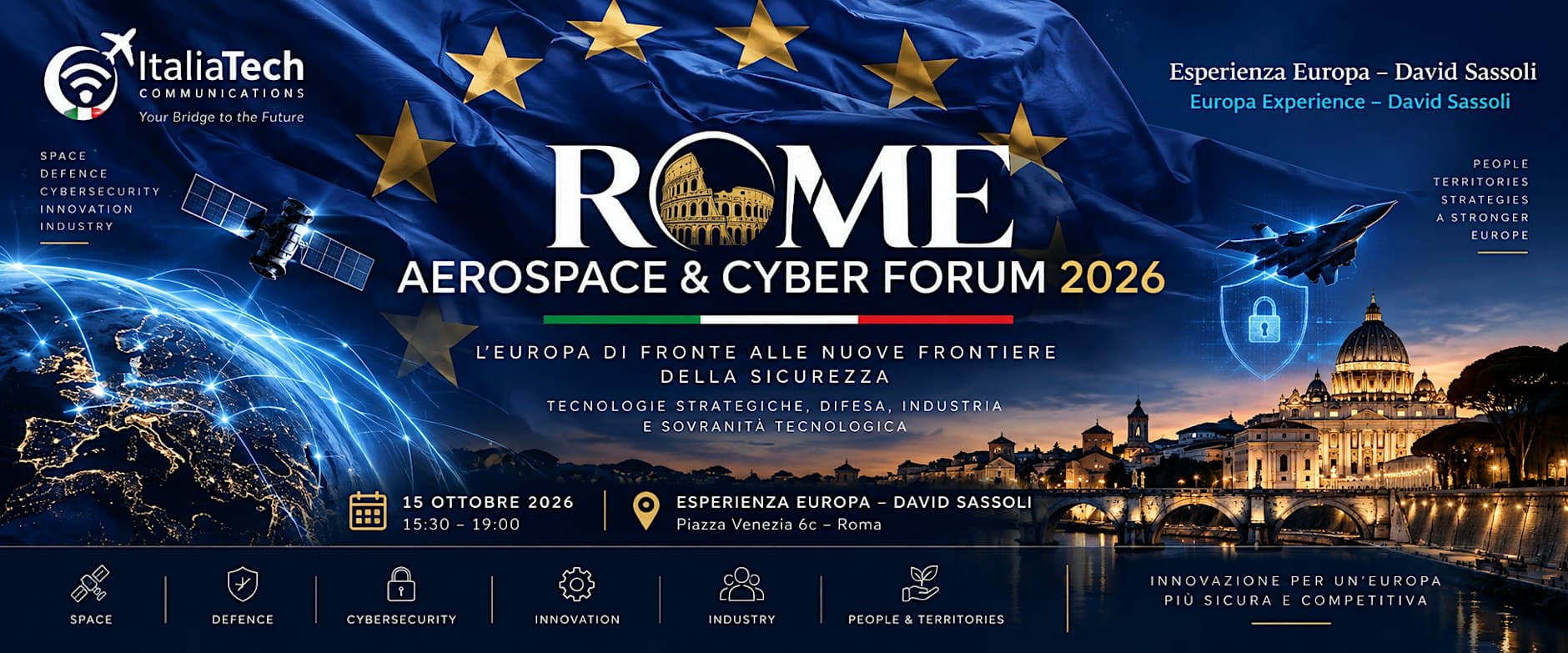 Rome aerospace and cyber forum 2026