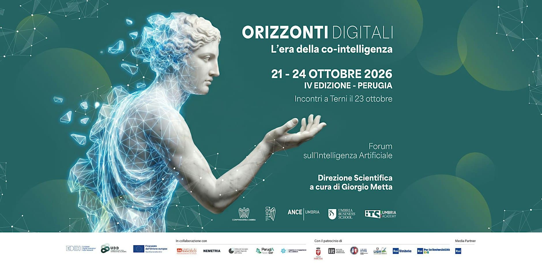Ai in Umbria: dal progetto Umbria digital data al polo innovazione ai