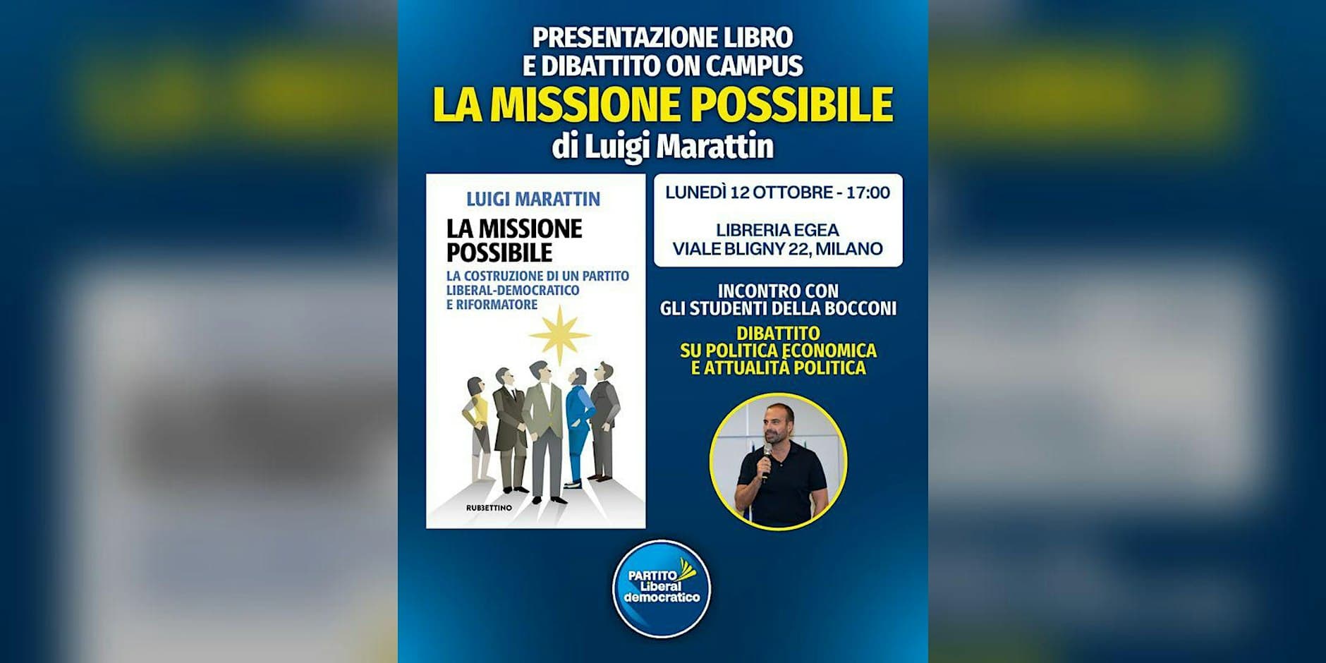 Presentazione del libro: "La missione possibile"