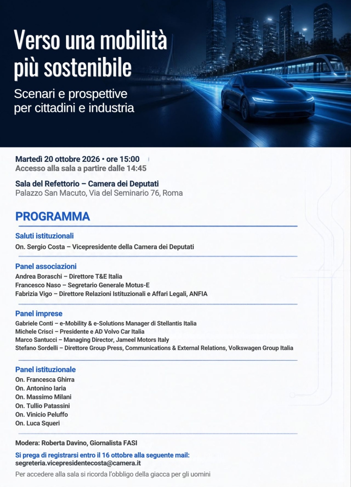 Verso una mobilità più sostenibile