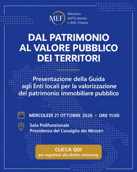 Dal patrimonio al valore pubblico dei territori