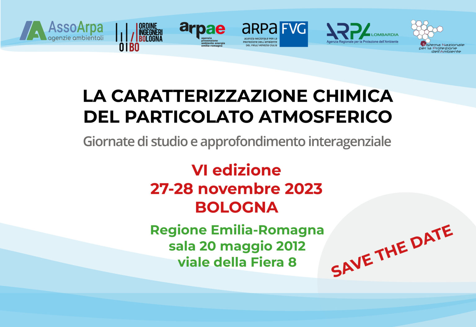Giornate di studio sulla caratterizzazione chimica del particolato
