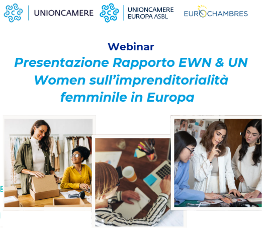 Presentazione Rapporto EWN e UN Women sull'imprenditorialità femminile in Europa