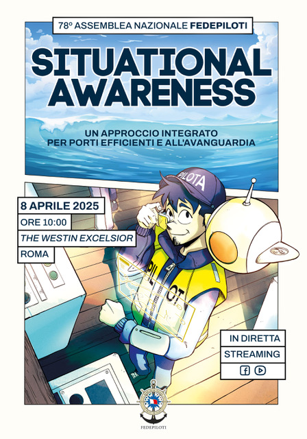 Assemblea Nazionale Fedepiloti: un confronto sulla “Situational Awareness” nei porti italiani