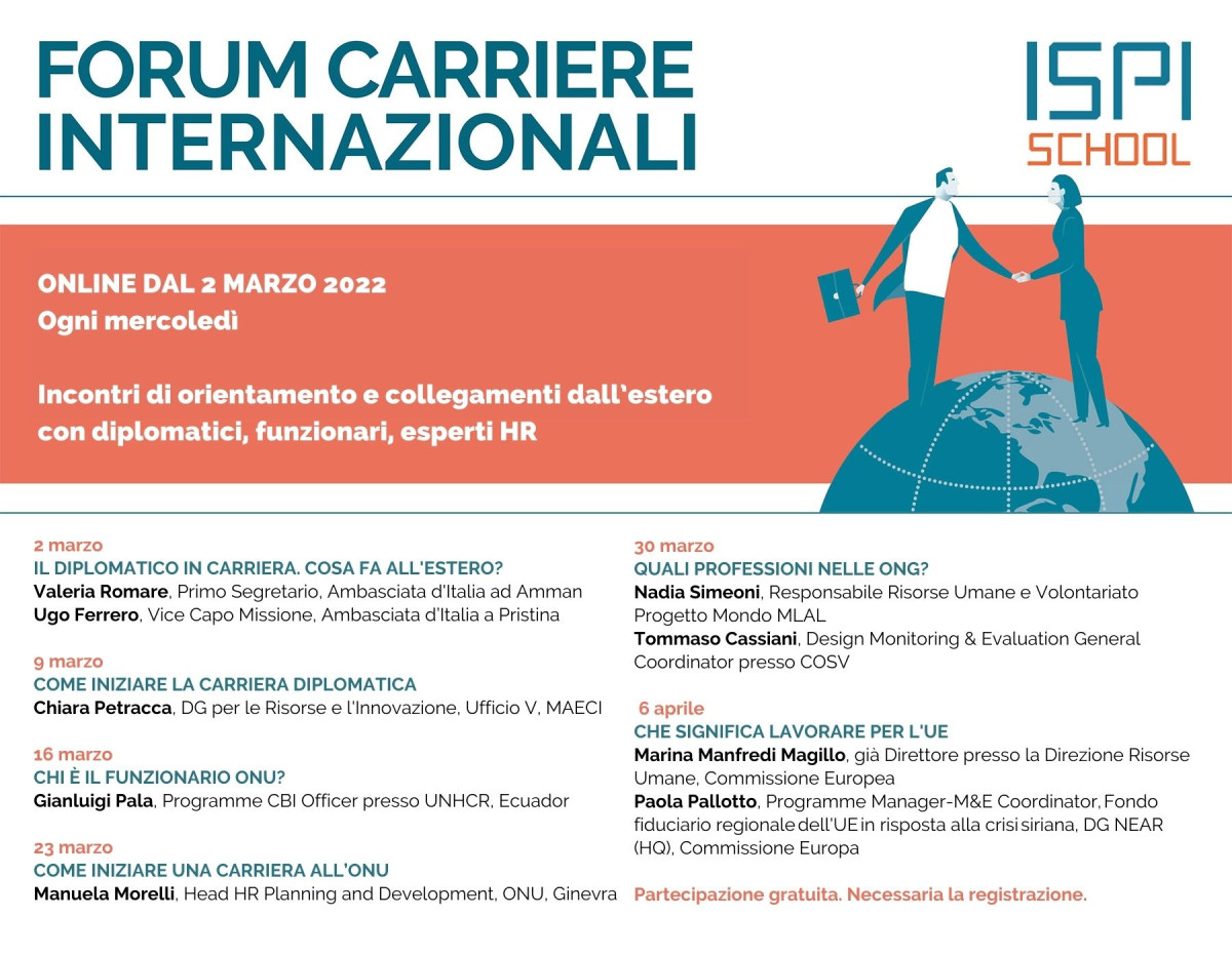 Forum Carriere Internazionali
