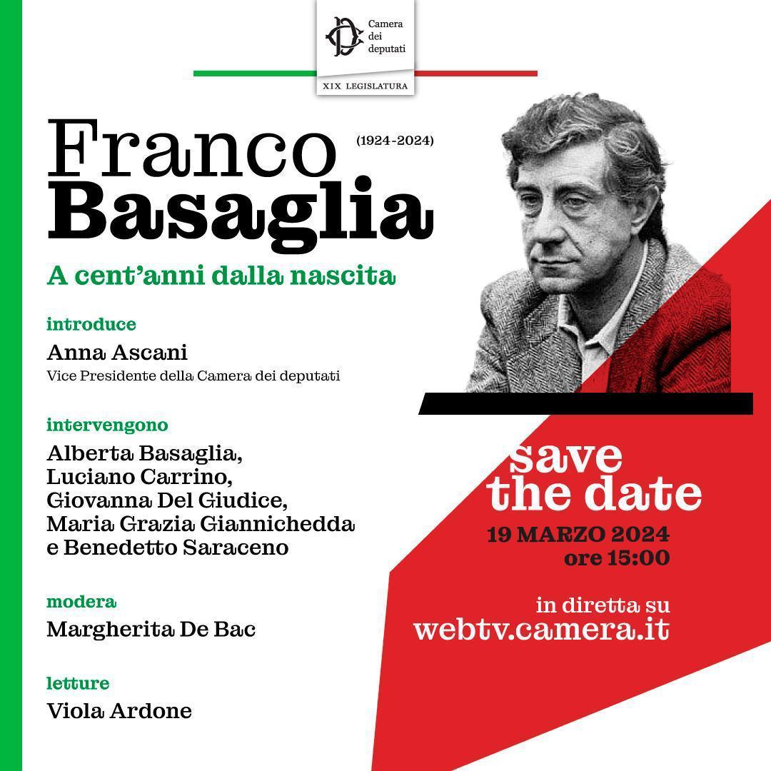 Franco Basaglia. cent’anni dalla nascita (1924-2024)