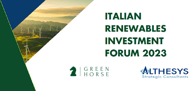 Italian Renewables Investment Forum 2023
