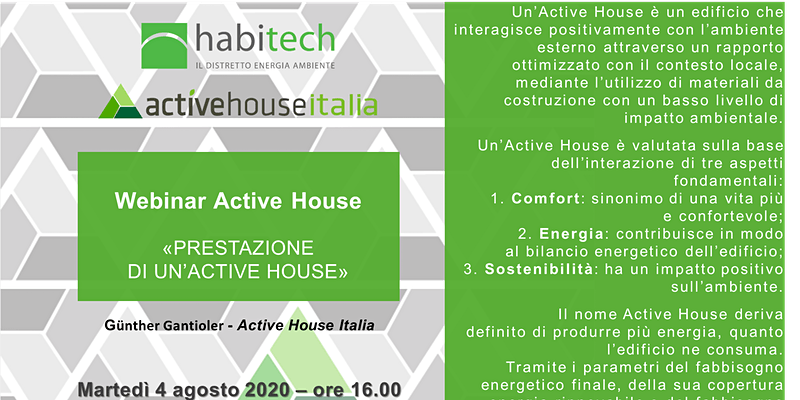 Prestazione di una active house