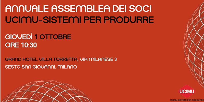 Assemblea UCIMU-Sistemi Per Produrre