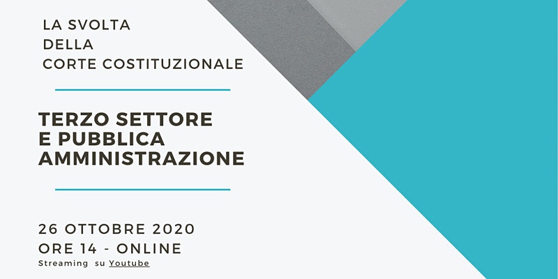 Terzo settore e pubblica amministrazione. La svolta della Corte Costituzionale