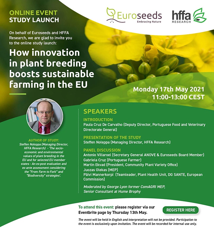 How innovation in plant breeding boosts sustainable farming in the EU