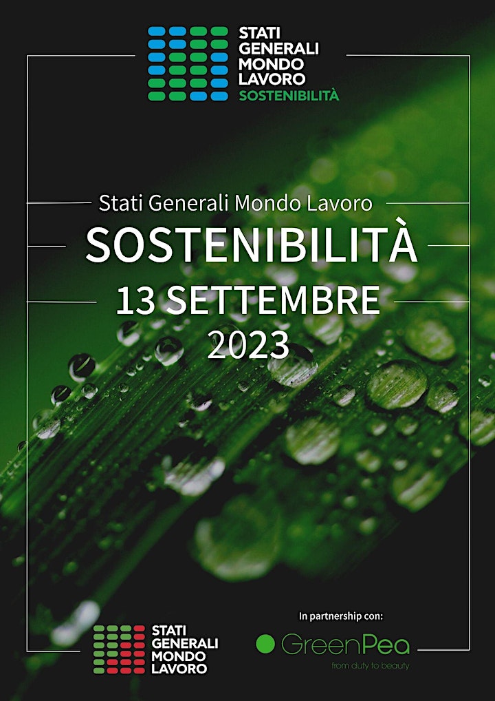Stati Generali Mondo Lavoro della Sostenibilità