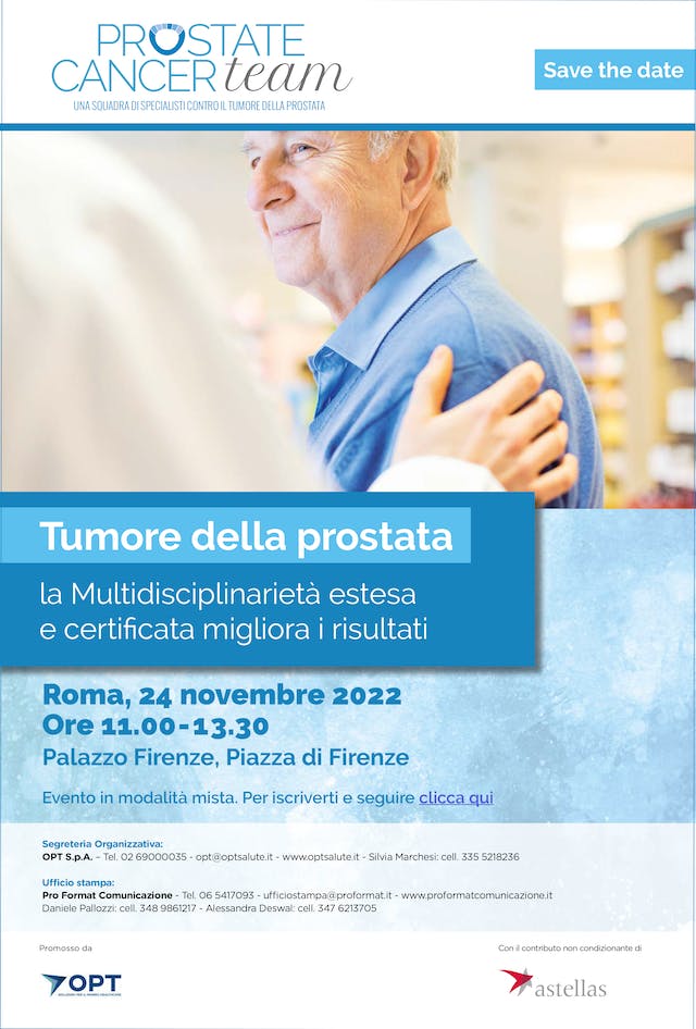 Tumore della prostata. La Multidisciplinariet&agrave; estesa e certificata migliora i risultati