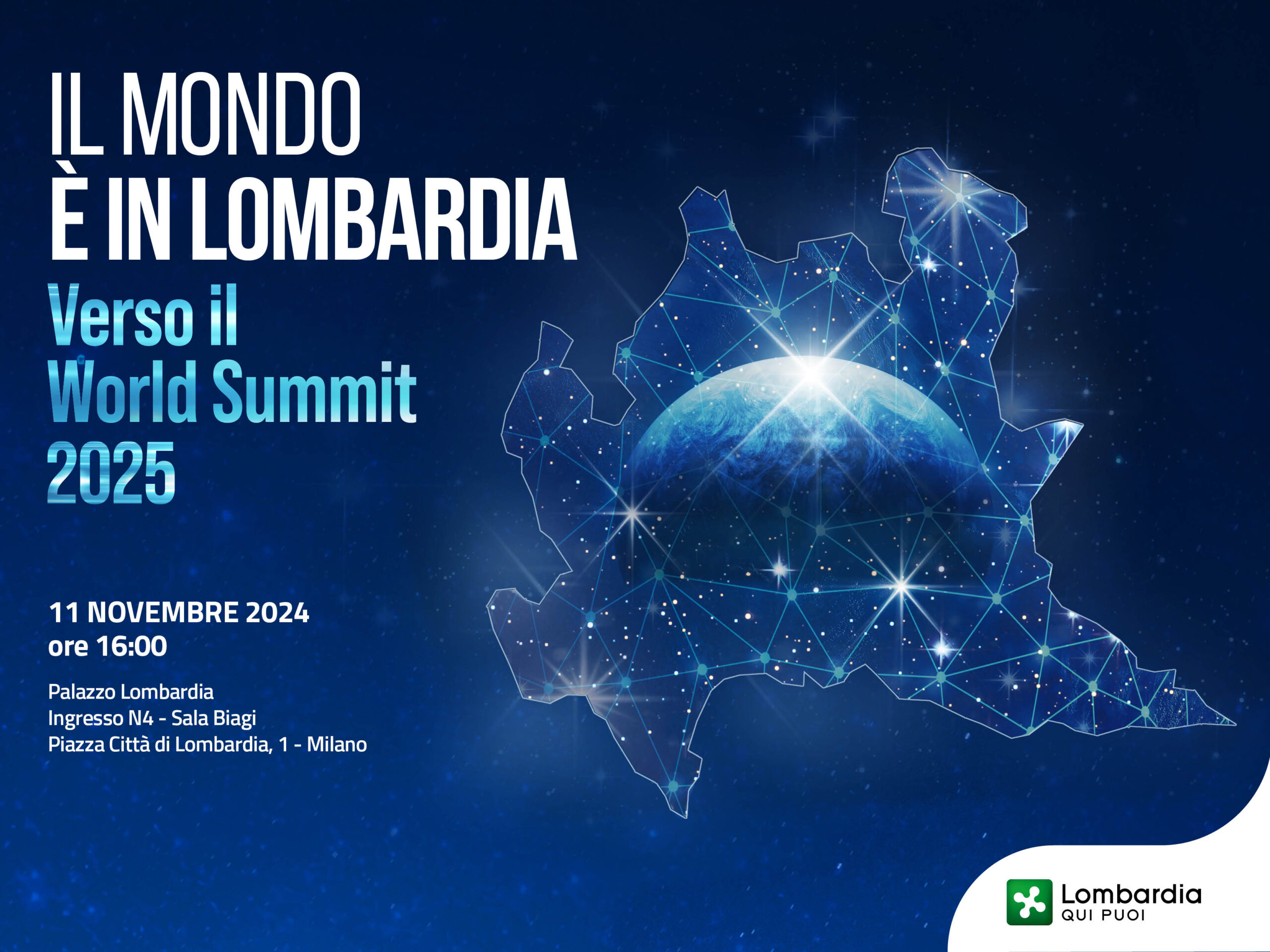 Il mondo è in Lombardia. Verso il World Summit 2025