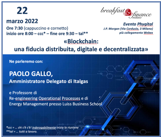 Blockchain: una fiducia distribuita, digitale e decentralizzata