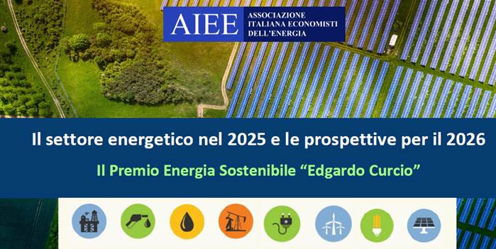 Il settore energetico nel 2025 e le prospettive per il 2026 - Il Premio Energia Sostenibile