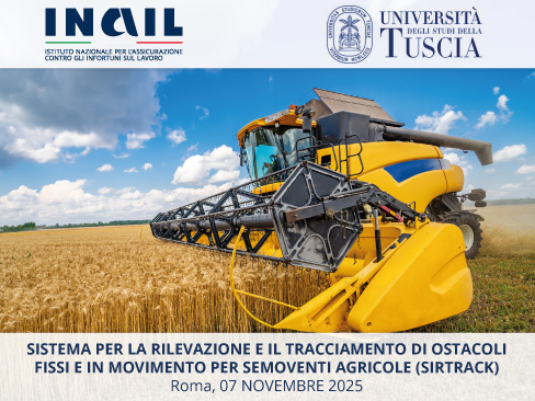 Sistema per la rilevazione e il tracciamento di ostacoli fissi e in movimento per semoventi agricole (SIRTRAck)