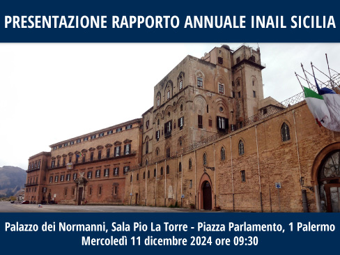 Presentazione del Rapporto annuale Inail Sicilia