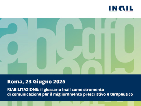 Glossario Inail per la riabilitazione