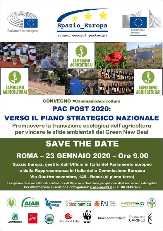 PAC post 2020: verso il piano strategico nazionale