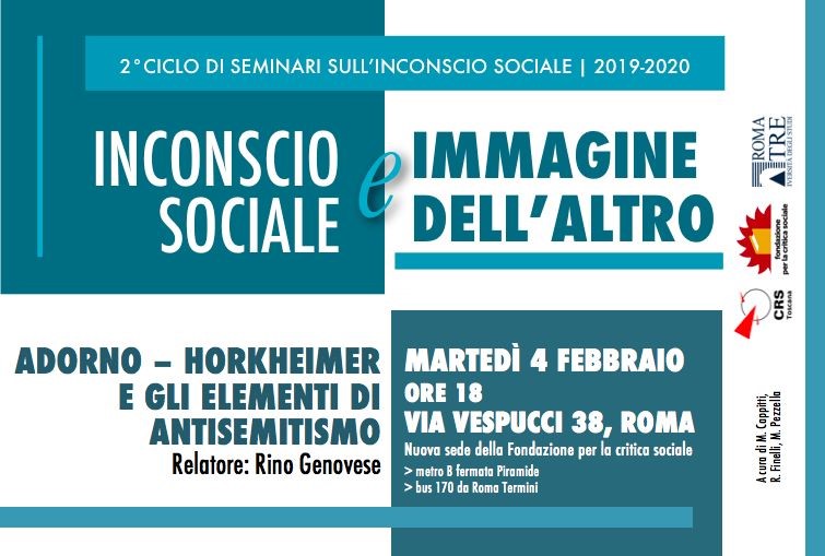 Adorno, Horkheimer e gli elementi di antisemitismo