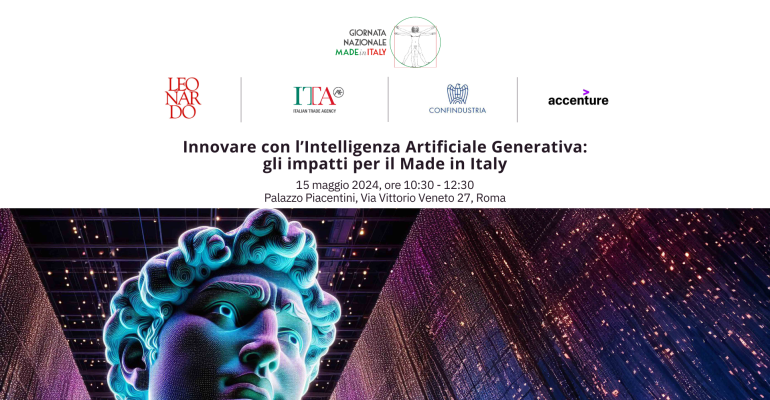 Innovare con l&rsquo;Intelligenza Artificiale Generativa: gli impatti per il Made in Italy