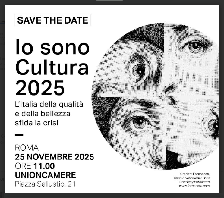 Presentazione del rapporto "Io sono Cultura 2025"