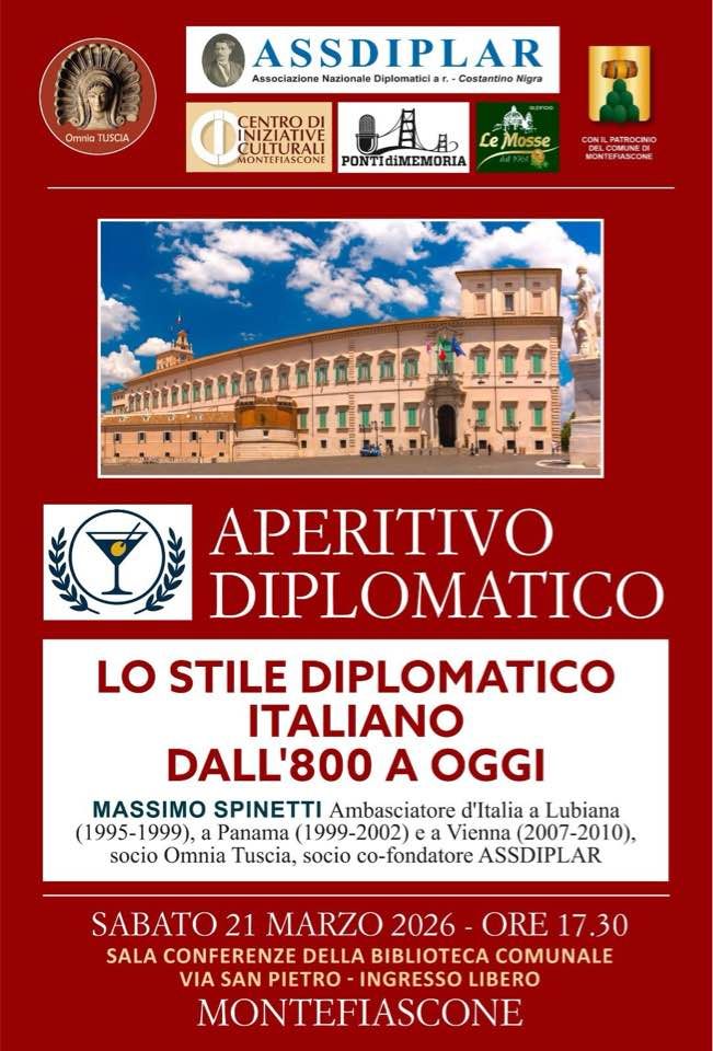 Lo stile diplomatico italiano dall'800 a oggi