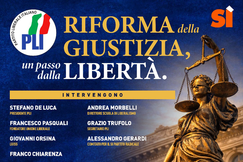 Riforma della Giustizia, un passo dalla libertà