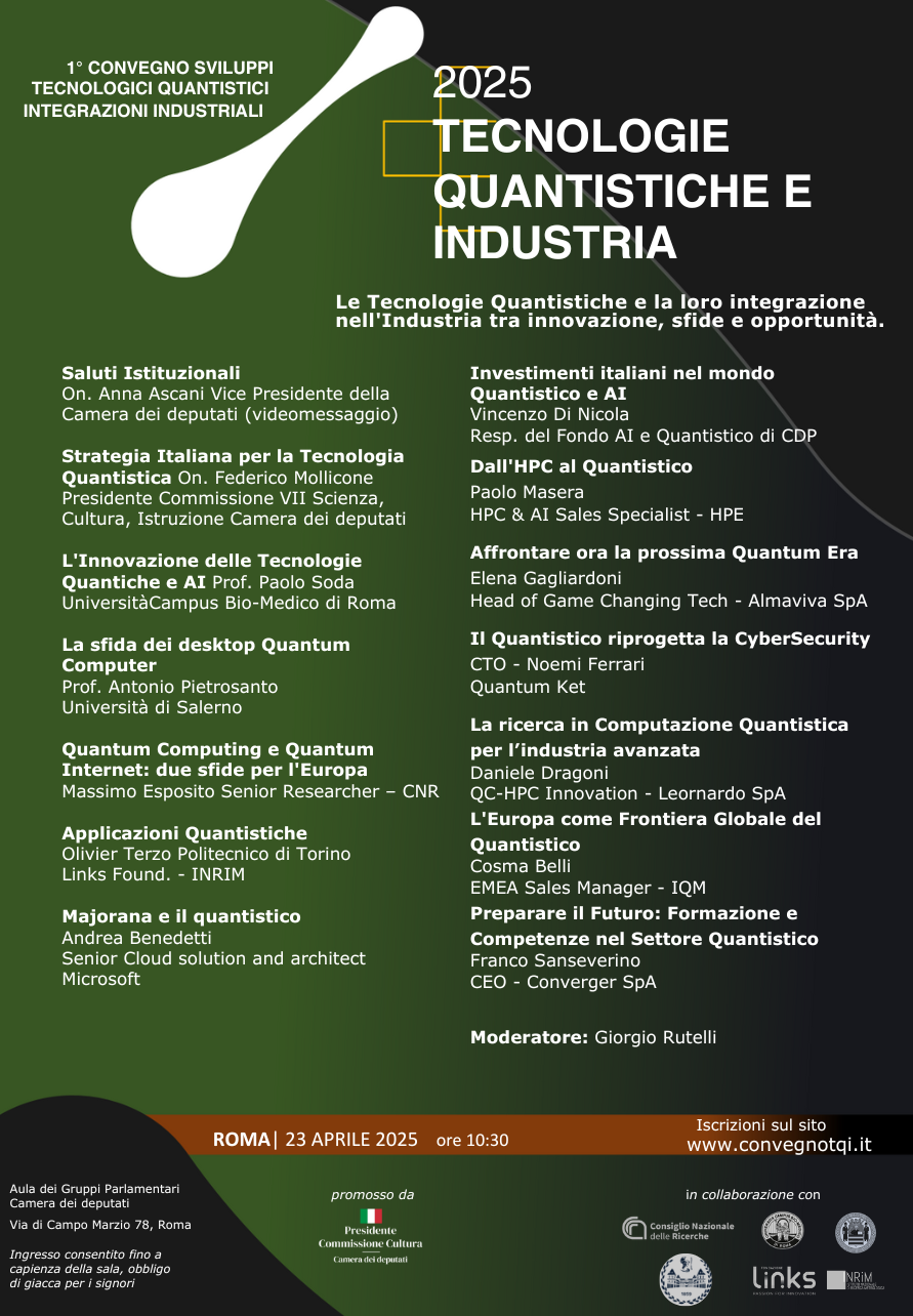 2025 - Tecnologie quantistiche e industria