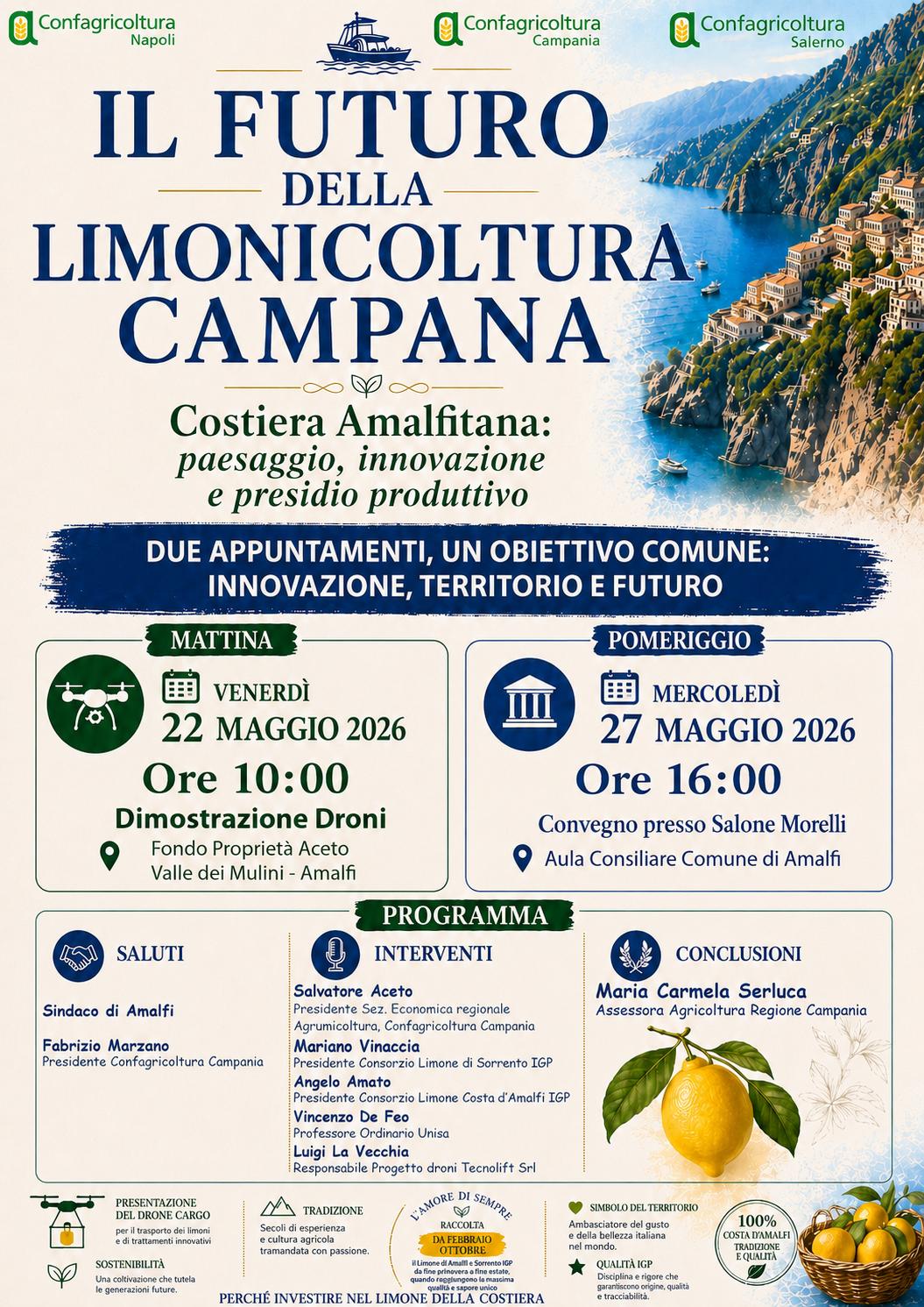 Il futuro della limonicoltura campana