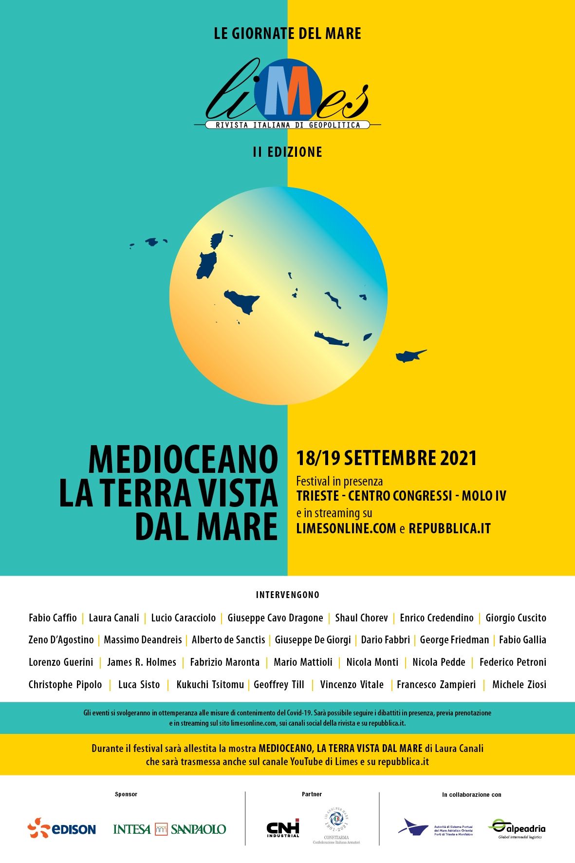 Medioceano, la terra vista dal mare