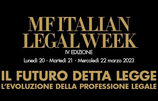 Milano Finanza Italian Legal Week