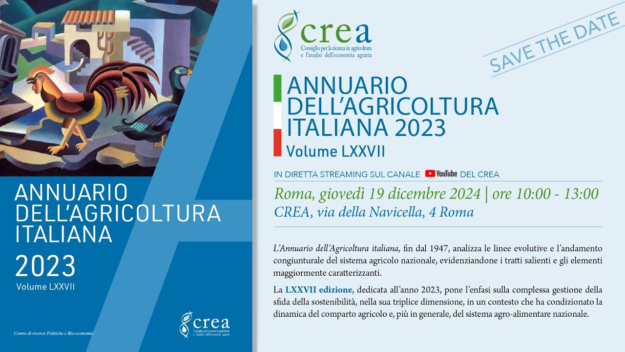 Annuario dell'Agricoltura Italiana 2023