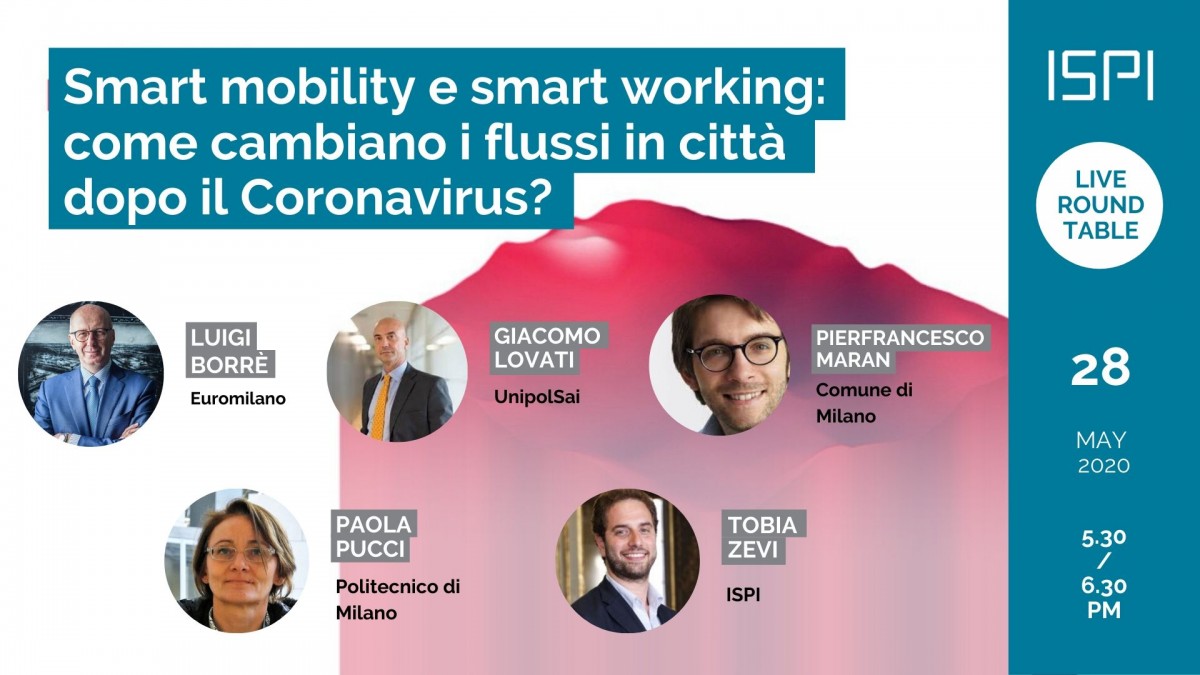 Smart mobility e smart working: come cambiano i flussi in città dopo il Coronavirus?