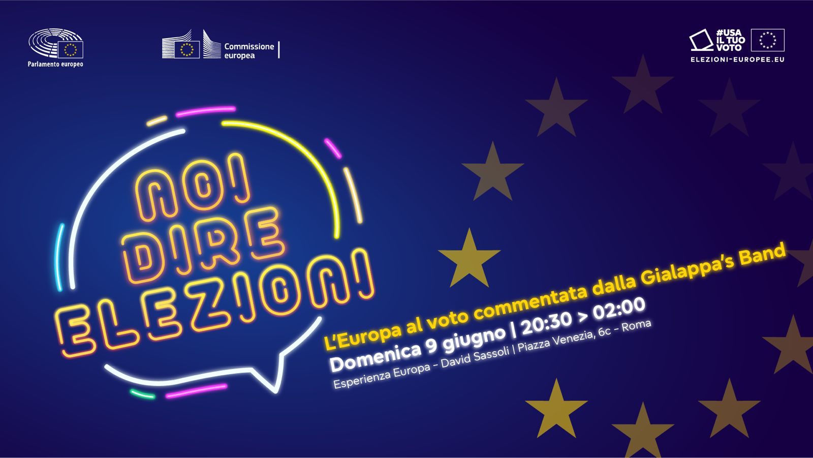 NOI DIRE ELEZIONI - L’Europa al voto commentata dalla Gialappa’s Band