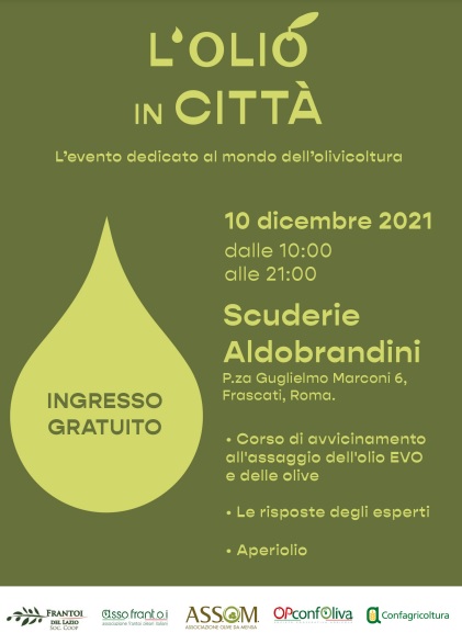 Olio in citt&agrave;