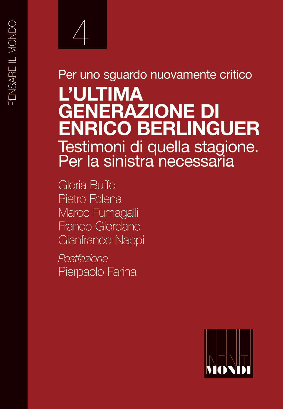 Video Presentazione del libro: "L'ultima generazione di Enrico Berlinguer"