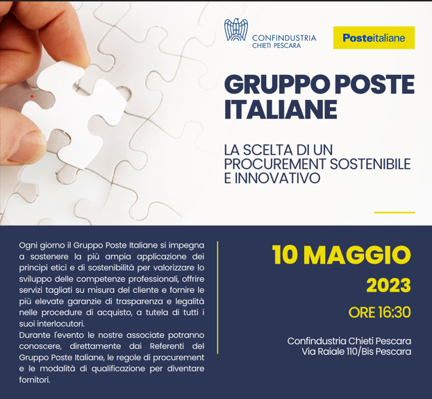 GRUPPO POSTE ITALIANE la scelta di un procurement sostenibile e innovativo