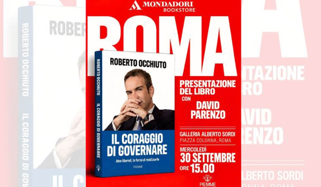 Presentazione del libro: "Il coraggio di governare" 