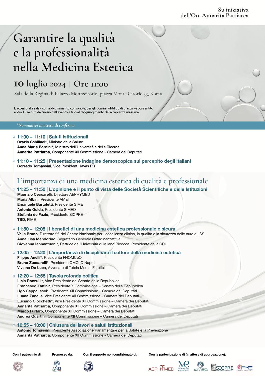 ​Garantire la qualità e la professionalità nella Medicina Estetica