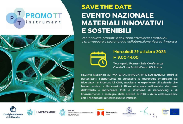 I materiali innovativi e sostenibili al centro dell'evento nazionale PromoTT