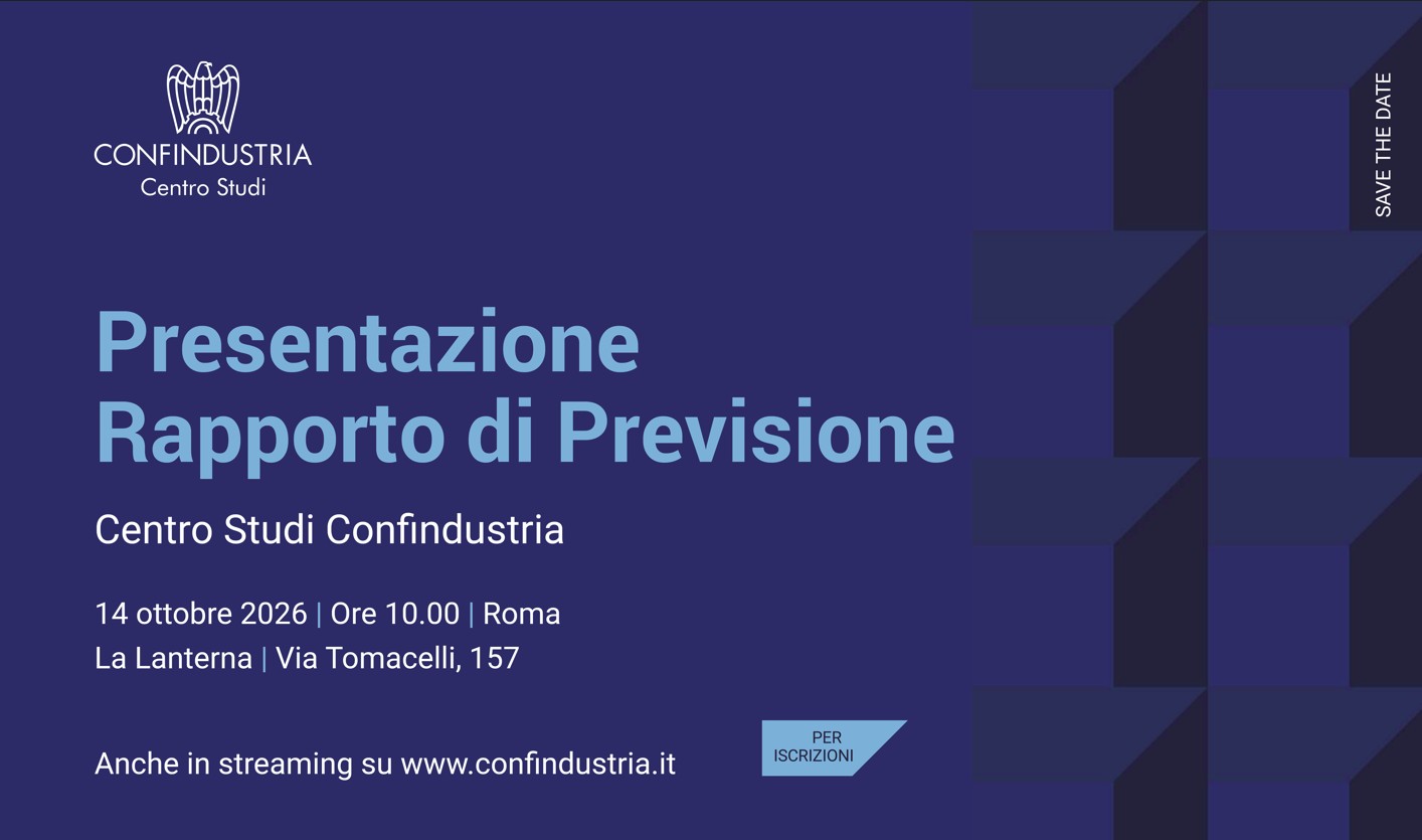 Presentazione del Rapporto di Previsione – Autunno 2026