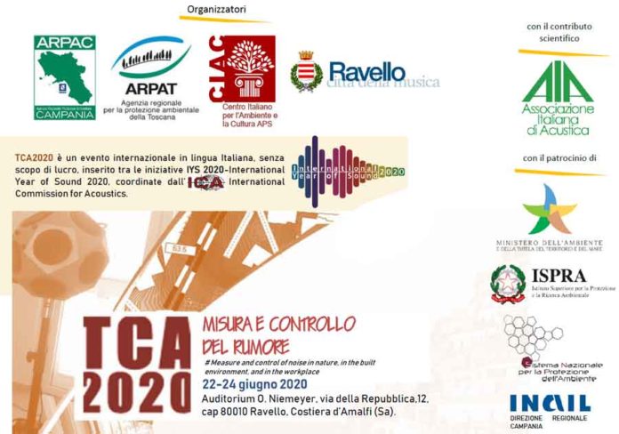 TCA2020: Misura e controllo del rumore