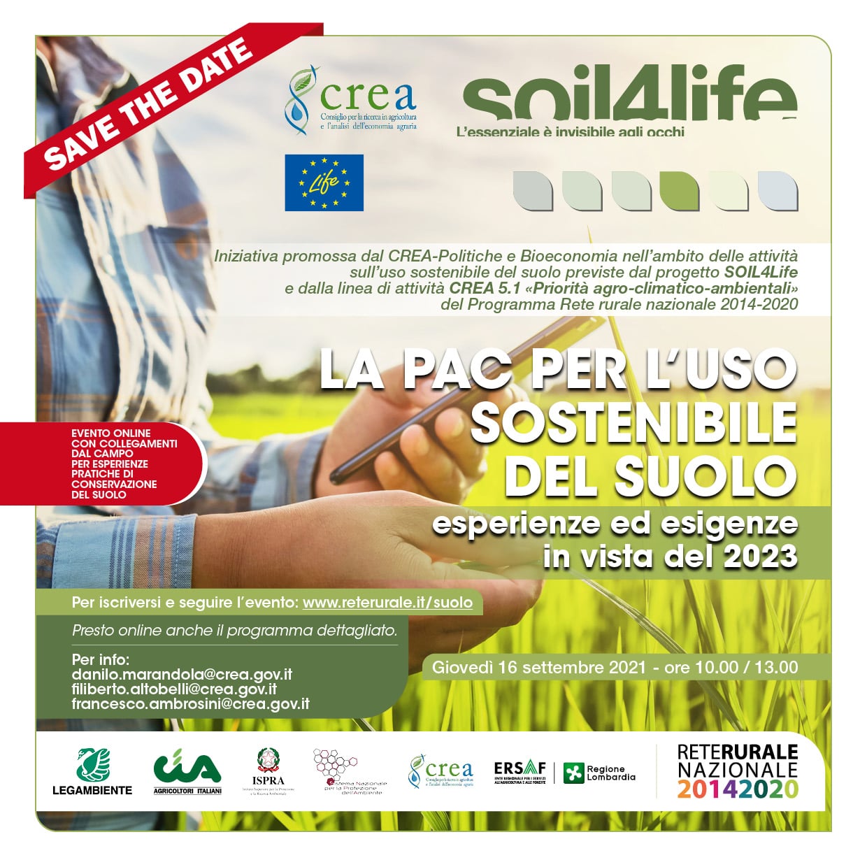 La Pac per l'uso sostenibile del suolo