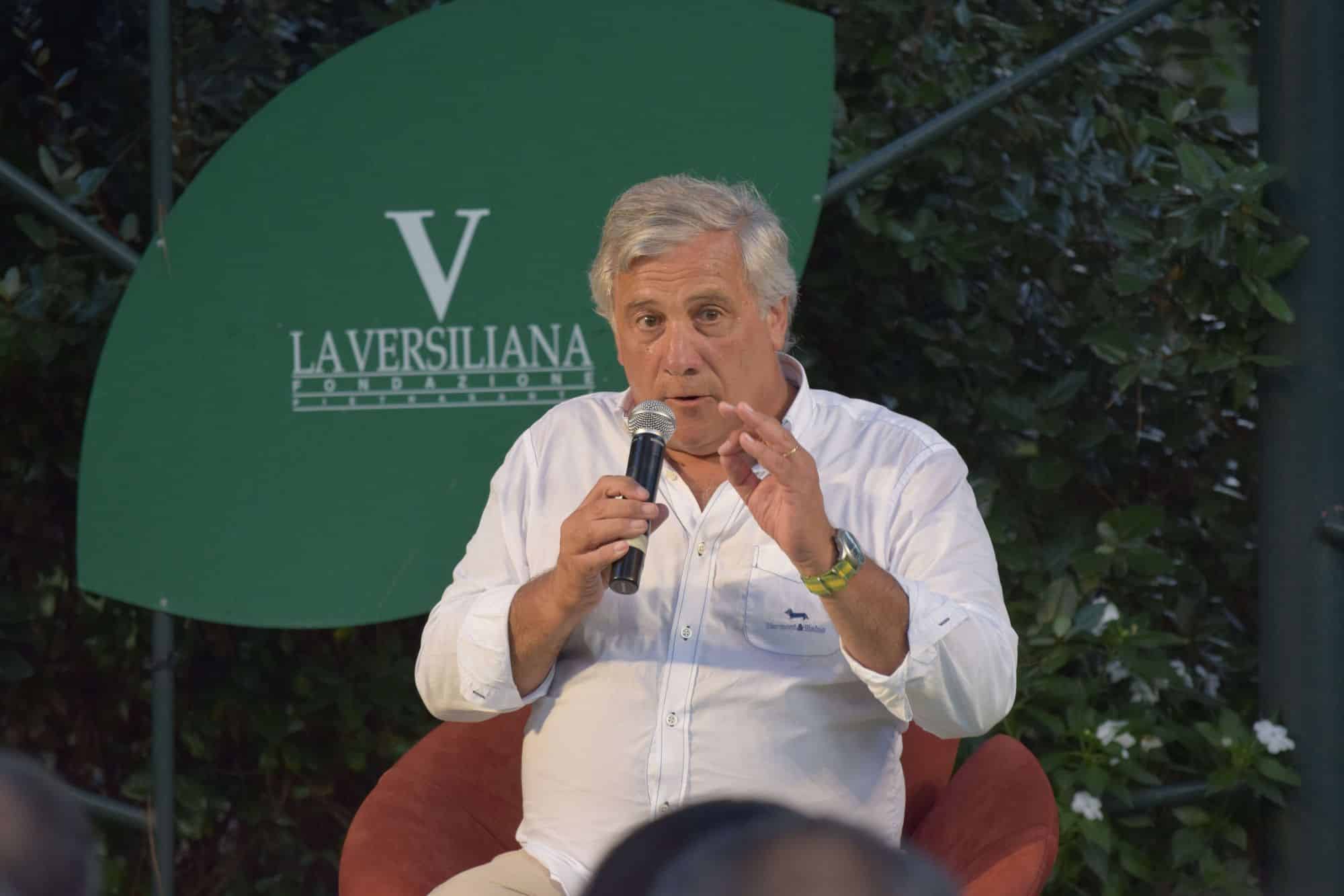 Incontri al Caffè de La Versiliana: ospite Antonio Tajani
