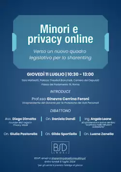 Minori e privacy online. Verso un nuovo quadro legislativo
