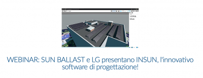 SUN BALLAST e LG presentano INSUN